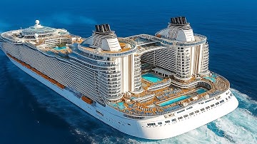 Inside The Largest Luxury Cruise Ships Ever Built!