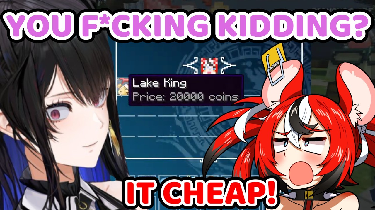 Nerissa Broke Character when Bae Trying to Scam Her so Hard (Hololive ENReco)