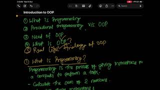 Information Introduction to Object Oriented Programming | OOP in Java News
