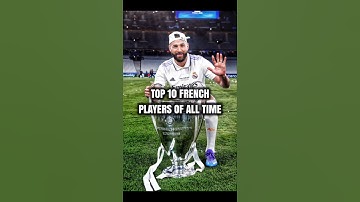 Top 10 French Players of All time 🇫🇷 #football  #france