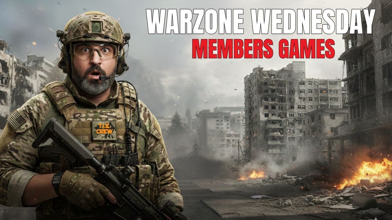 Warzone Wednesday | Members Games On! (STREAM REPLAY)