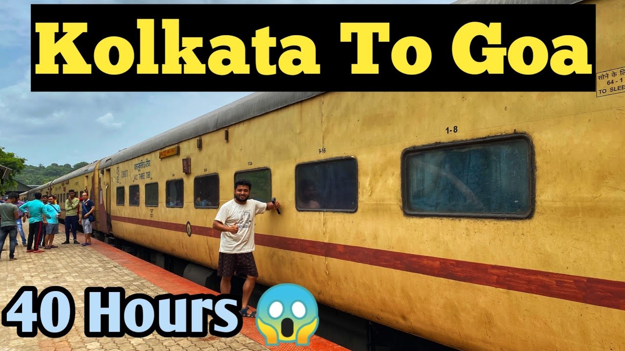 kolkata to goa travel guide