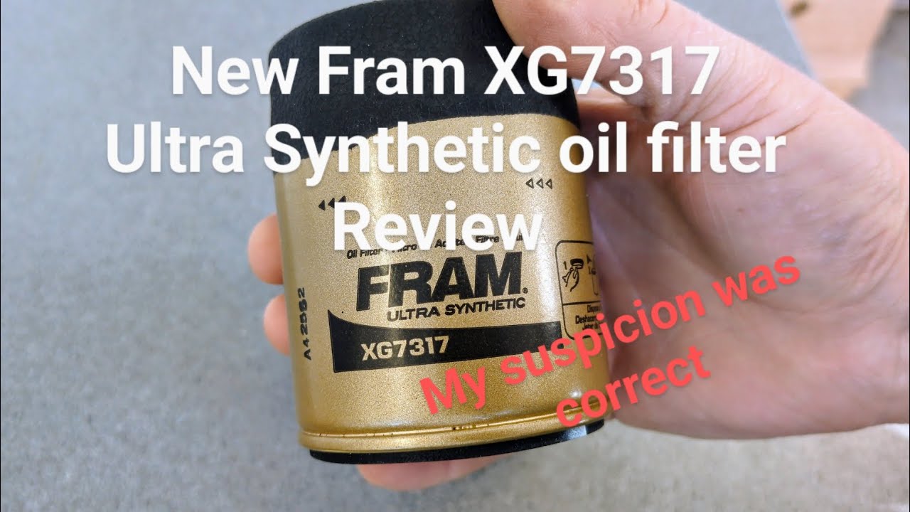 New Fram XG7317 Ultra Synthetic Oil Filter Review