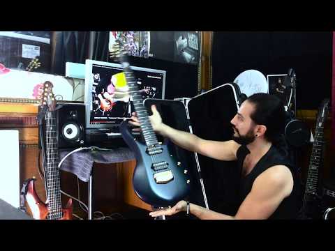 Unboxing my new Ernie Ball Music Man Artisan Majesty 7 Azzurro