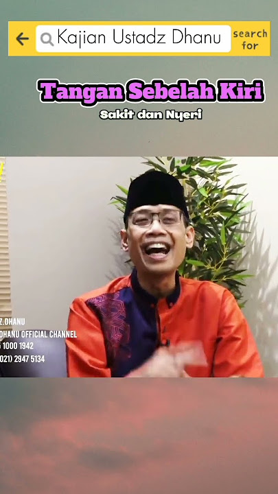 Ustadz Danu 'Pain in the Hand' #ustadzdhanu #islamic studies #shorts