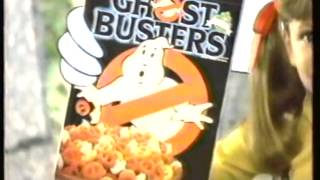 1986 Ghostbusters cereal commercial