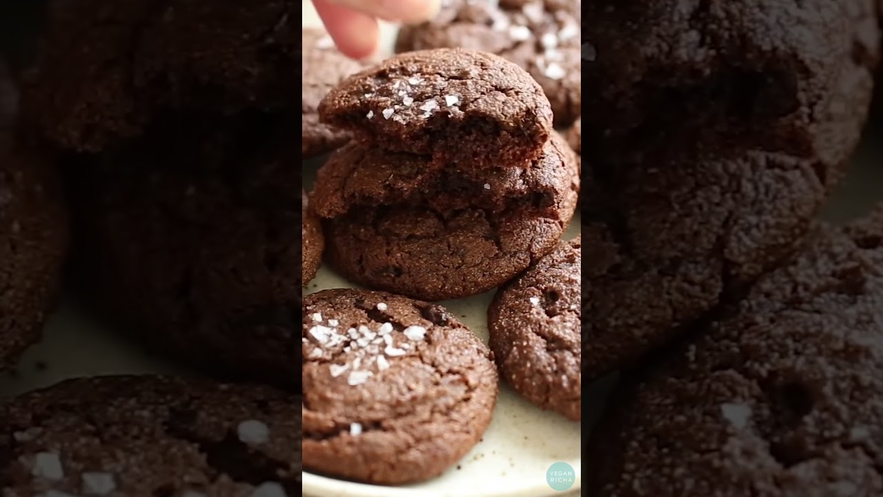 Vegan Brownie Cookies! Glutenfree Vegan Richa Recipes YouTube