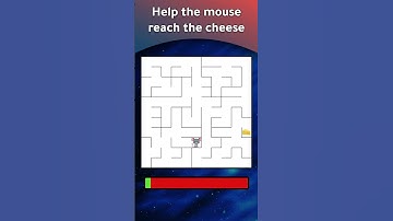 Help the mouse reach the cheese ! Only Geniuses Can Solve This Mouse Maze : Maze Challenge : Ep. 2