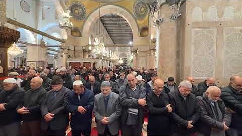 صلاة الفجر للشيخ عمر الكسواني من المسجد الأقصى المبارك 6 جمادى الآخرة 1447 من سورة الحشر 