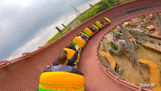 Bobsled Coasters Ride | Parc Asterix & Europa Park | La Trace Du Hourra 2023
