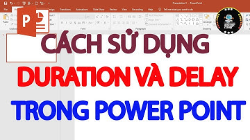 Cách sử dụng Duration và Delay trong Powerpoint
