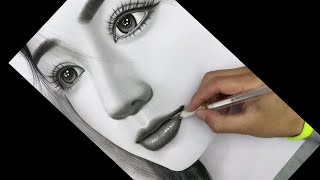 How to Draw Realistic Lips | How to Shade Realistic Lips Step by Step