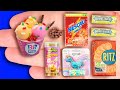 1000++ EASY FOODS MINIATURE IDEAS FOR DOLLHOUSE AND BARBIE