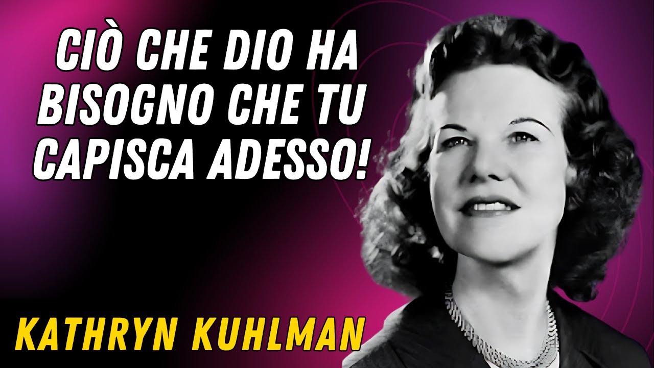 Kathryn Kuhlman ha parlato di questo... E nessuno lo sta praticando!