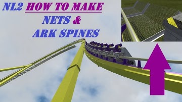 No Limits 2- How to make Coaster Nets & Ark Spines