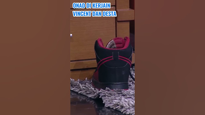 VINCENT DAN DESTA NGERJAIN ONAD