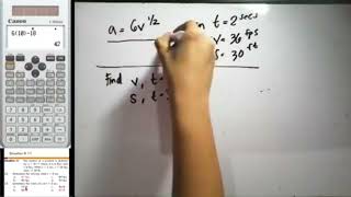 Rectilinear Motion - Variable Acceleration