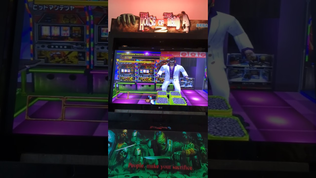 Dynamite Deka EX Asian Dynamite Playthrough. Bruno Delinger. Arcade Clicky Button Sounds.