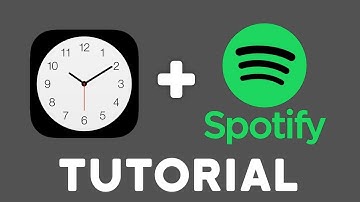 🎵 How to Wake Up With Spotify Music (Step By Step) // iPhone Wake up Alarm