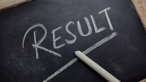 BREAKING NEWS | CMA RESULTS OUT