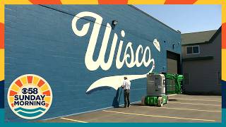 Meet the artist behind West Allis’ newest mural inspired by the Brewers’ City Connect campaign