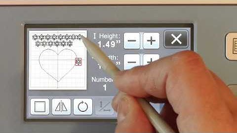 Brother ScanNCut Tutorial for Designing a Snowflake Heart Frame