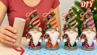 Don't Throw Away Paper Rolls! These Adorable Gnomes Will Fill Your Home with Holiday Magic 🎄
