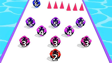 Marble Run 🏐3D Game Color Ball Race Gameplay Android IOS Level 595