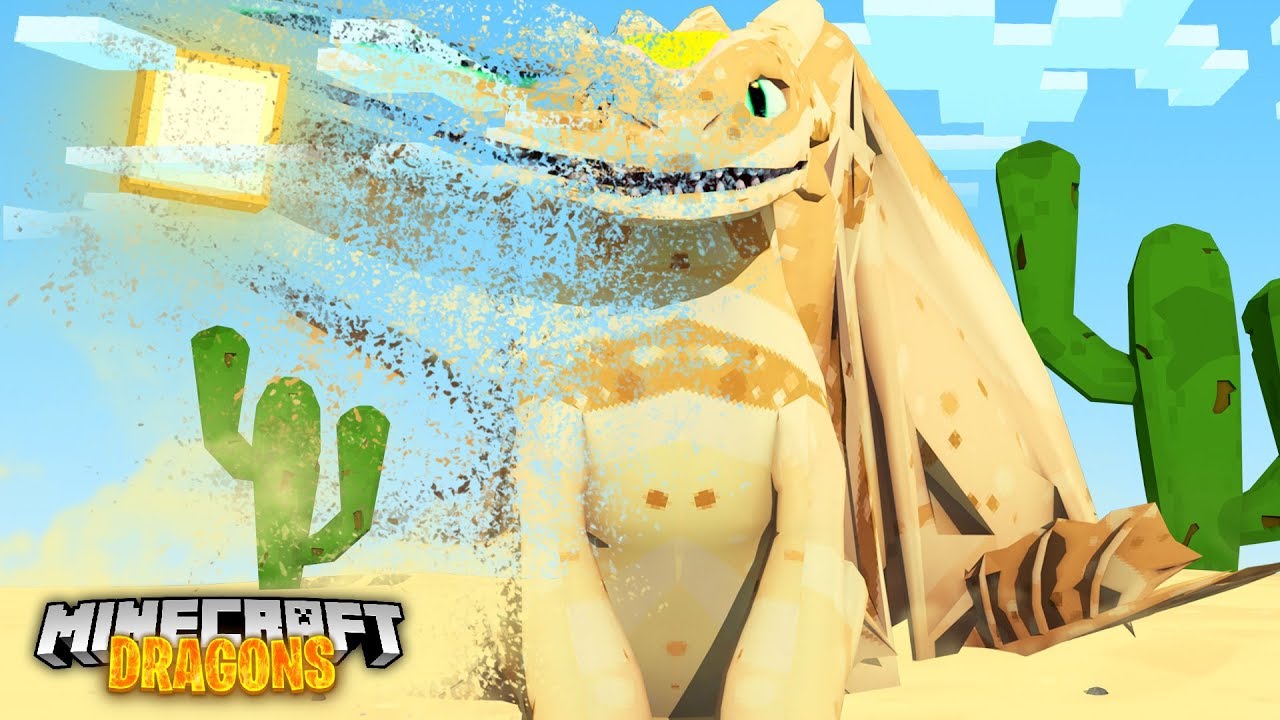 Minecraft DRAGONS - OUR SAND DRAGON DISAPPEARS!