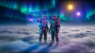Alien Cloud World - A Meditation Paradise | 4K Cosmic Cinematic & 432Hz Piano for Deep Relaxation