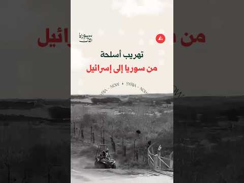 تقارير تكشف عن شبكة تهريب أسلحة من سوريا