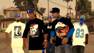GTA San Andreas  Crip Mod  (RELEASED) - Eight Tray Gangster Crips (android)