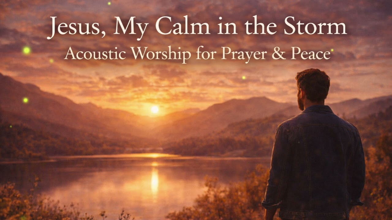Jesus, My Calm in the Storm | Acoustic Worship for Prayer & Peace
