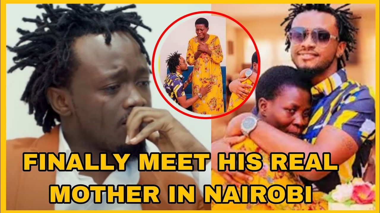 Emotional!Bahati breaks down in tears after Metting his real mother ...