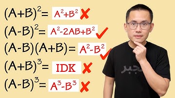 Special binomial products (a complete tutorial: formulas, examples, & proofs)