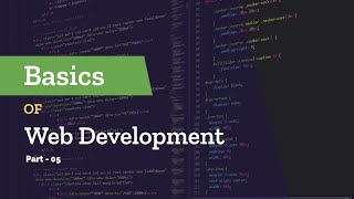 Class 5 -  Hands on Web Development