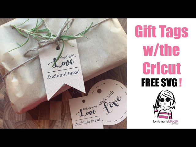 How To Make Party Favor Tags With Your Cricut - A Touch of LA