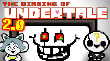 UNDERTALE MOD V2 WITH OMEGA FLOWEY! The Binding of Isaac Rebirth Afterbirth DLC