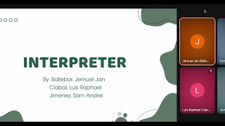 Design Pattern (INTERPRETER)