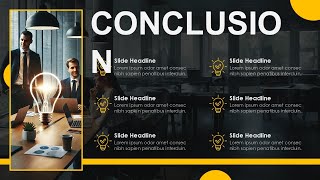 Creative Conclusion Slides PowerPoint and Google Slides Template