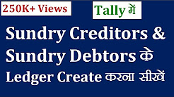ledger creation in tally