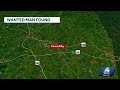 Wanted man found under porch