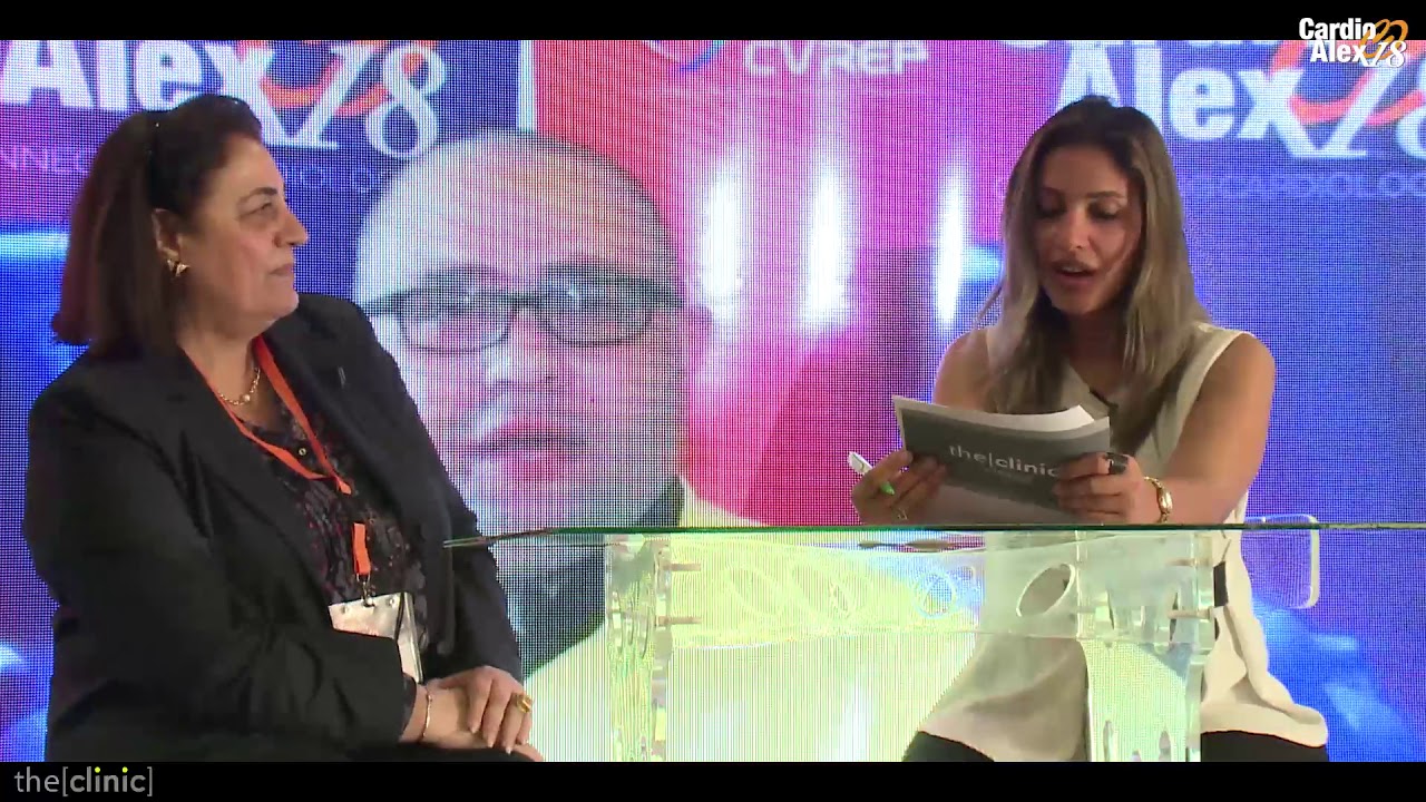 Prof Amal Rizk Talks about the new in Cardio Alex - YouTube