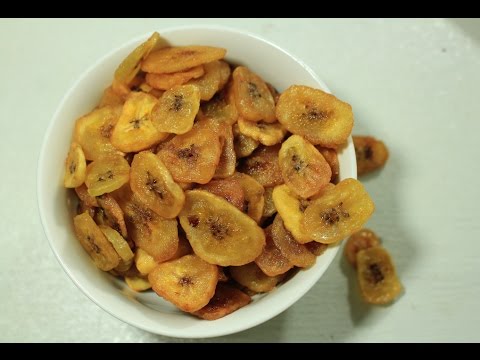 How to make Thin & Crispy Banana Chips
