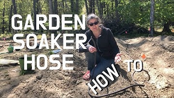 How To Set Up a Soaker Hose and Watering Timer for Your Garden!