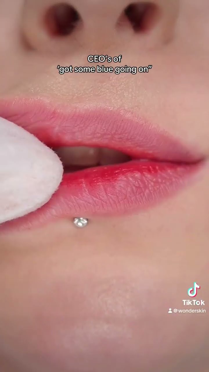 Wonderskin lip stain in ADORE - YouTube