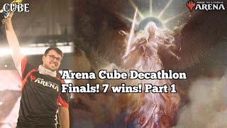 Arena Cube Decathlon Finals 7 wins Part1 | Arena Cube | MTGArena