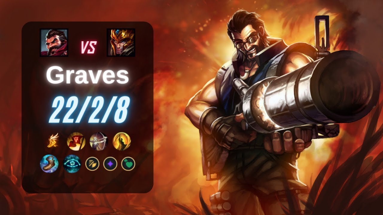 GRAVES JUNGLE vs JARVAN IV - EUW LoL Challenger Patch 14.2