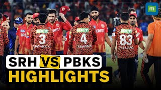 IPL MATCH 69 HIGHLIGHTS | SRH's Thrilling Victory Over Punjab Kings