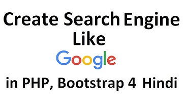 How to a Create Search Engine Like Google in PHP - Hindi/Urdu Part 13